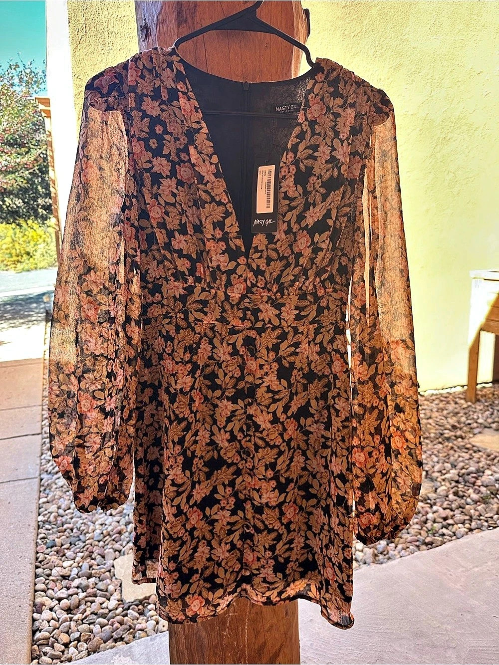 Nasty Gal Nothin' Bud Love Floral Mini Dress NWT